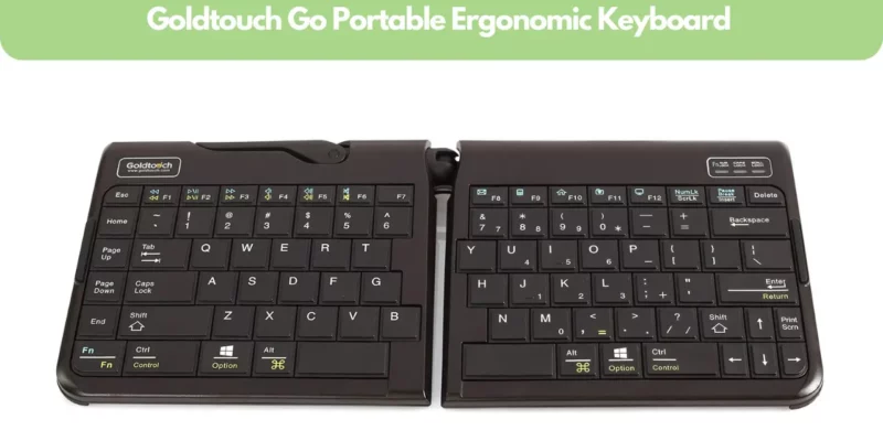 Goldtouch Go Portable Ergonomic Keyboard for laptops