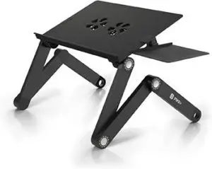 PWR portable laptop table stand with mouse pad