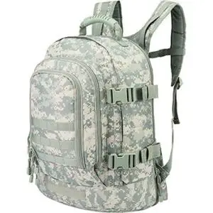 Army Camo Expandable Backpack 39L-64L